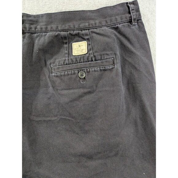 Lauren Ralph Lauren Shorts Womens Size 20 black Chino Flat Front 100% Cotton - Picture 9 of 12